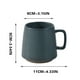 thumbnail image 2 of Taza de cerámica japonesa | Aislamiento avanzado | Mango ergonómico | Boca ancha, fácil de limpiar | Vajilla multiusos para el hogar, 2 of 5