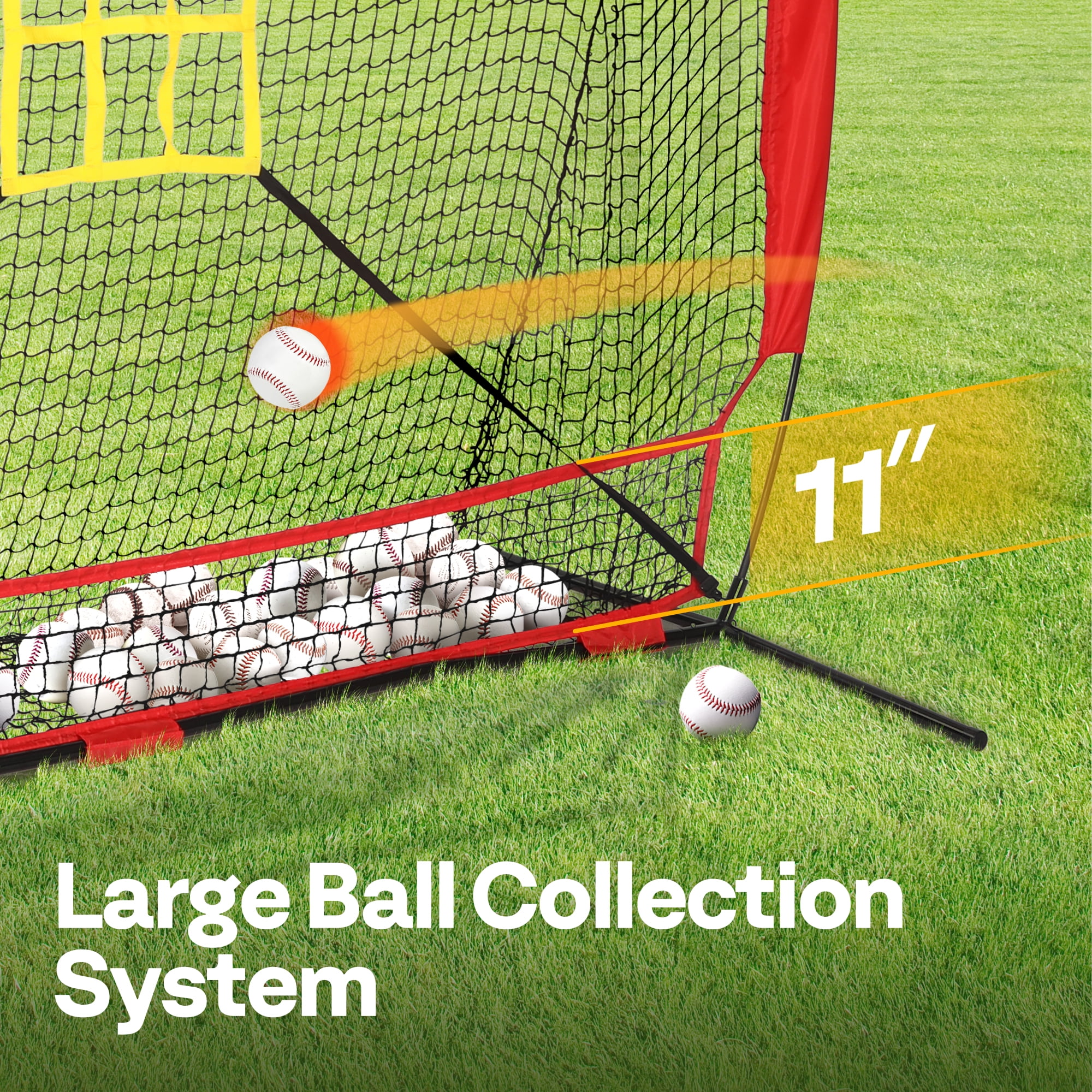 名作NEIGHBORHOOD 192YGNH-HT02S SAVAGE.BALL SPECSTAR Baseball Net, 7 x 7 ft Baseball Softball Hitting