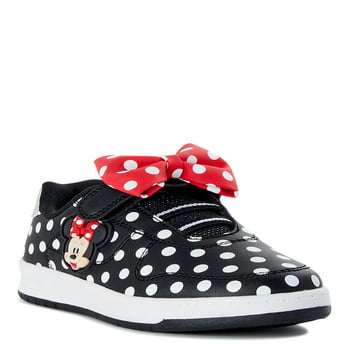 Minnie Mouse Toddler Girls Court Sneakers, Sizes 7-12