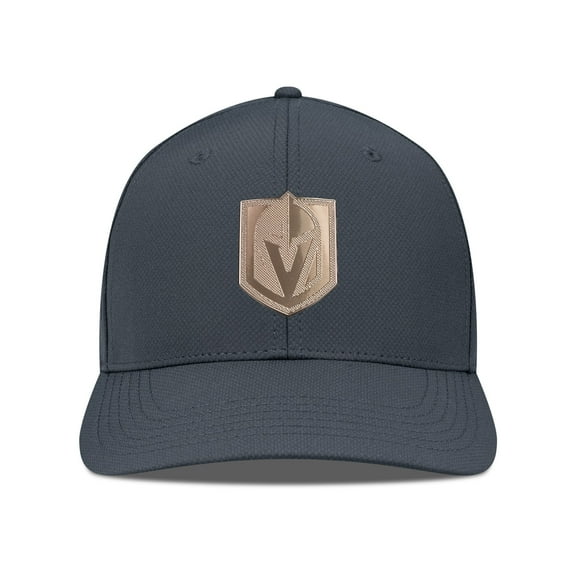 Men's Levelwear Charcoal Vegas Golden Knights Rise Copper Insignia Flex Hat