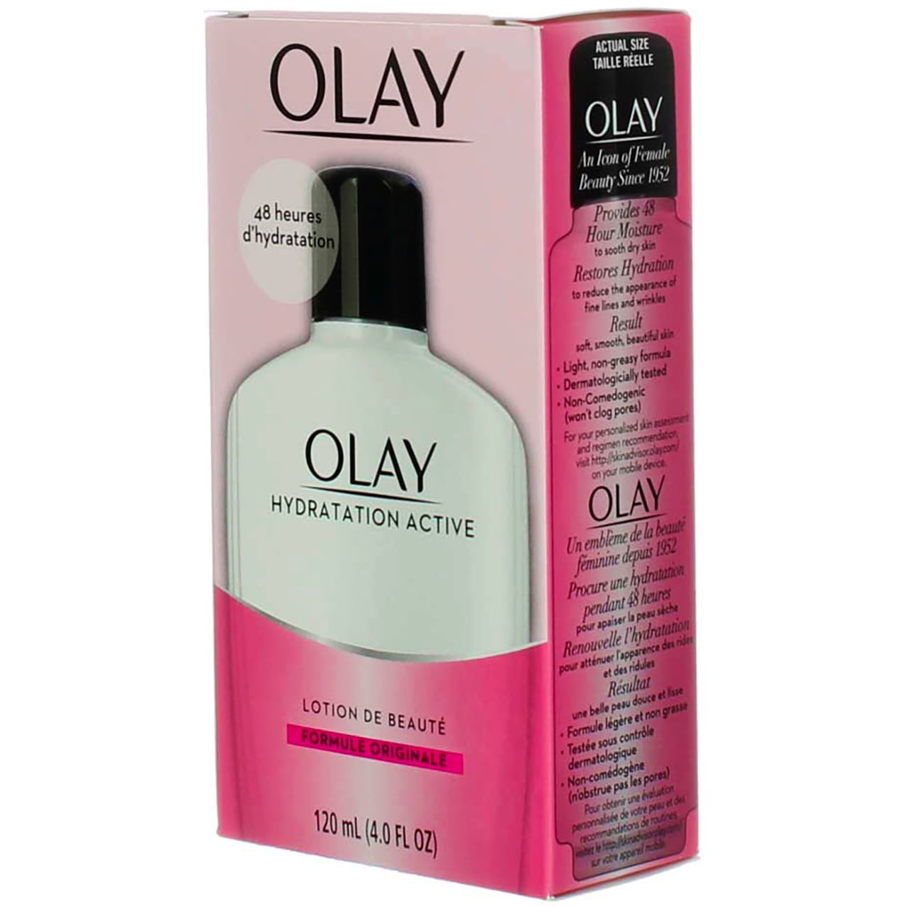 OLAY Active Hydrating Beauty Fluid Original 4 oz (Pack of 3)