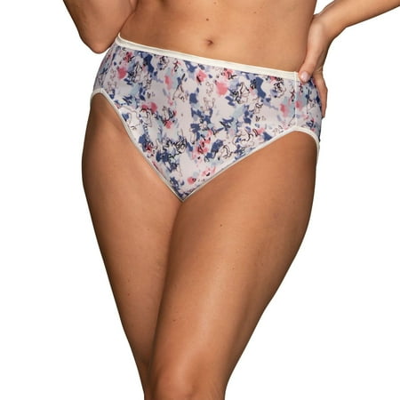 Women's Vanity Fair Lingerie® Illumination Hi-Cut Brief Panty 13108 Color: City Garden Size: 8