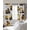 White, variant on Construction Truck Blackout Curtains for Bedroom/Living Room, Thermal Insulated Kitchen Curtains, Cartoon Grips and Bulldozers Turmeric Grommet Darkening Window Treatment Drapes 27.5"x39"x2