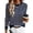 5# Navy, variant on Womens Fall Long Sleeve Striped Crochet Sweaters Top Crew Neck Knit Pullover Comfy Soft Lightweight Clothes Casual Daily Wear Work Travel Vacation Spring Trendy Clothes