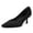 Black Knit, variant on Women's Pumps 2.1inch Shoes Slip-Resistant Dress Shoes, Low Kitten Heel, Pointy Toe, Silver,8.5M