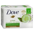 thumbnail image 1 of Dove go fresh Barre de Beauté Concombre et Thé Vert 4 oz, 2 Barres, 1 of 1