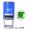Green Ink, variant on PrintValue Self Inking Rubber Symbol of Cup COLOP R12 Stamper Office Stationary Accessory for Home & Office