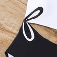 thumbnail image 7 of Virmaxy Summer Black White Hollow Camisole Swimsuit Set for Girls Cut Out One Piece Swimsuit Modern Elegant Bathing Suit for Stylish Pool and Beach Days,for 6-13 Years Black, 7 of 7