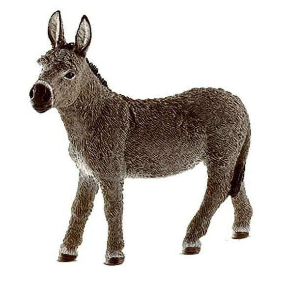 7" Schleich African Donkey Figure