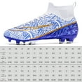 thumbnail image 2 of Zapatillas de fútbol unisex top tacos de fútbol botas de fútbol no deslizantes zapatillas de zapatillas para exteriores para el entrenamiento, 2 of 9