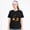 Black-13, variant on Women's Cotton T-Shirt Pumpkin Daddy Jack O Lantern Graphic Halloween Tee