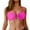 Hot Pink, variant on Bandeau Bikini Top For Women Strapless Swimsuit Tops Bathing Suit Tops With Shoulder Straps