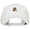 White, variant on German Shepherd Head Embroidered Washed Cotton Twill Cap - Black OSFM