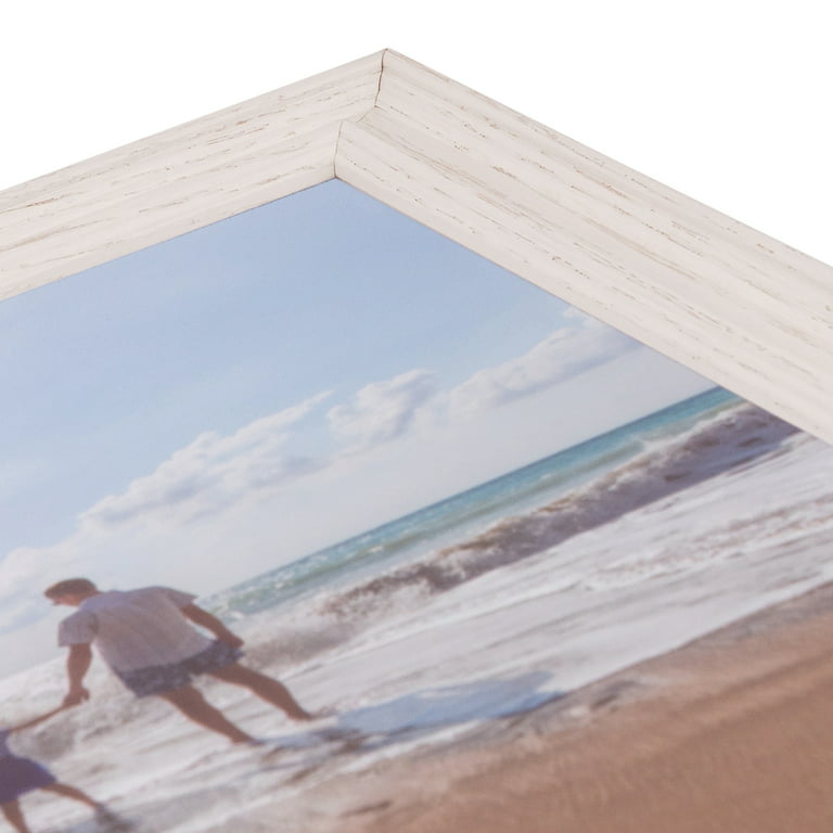 ArtToFrames 30x40 inch White Picture Frame, White MDF Poster Frame (4023)