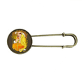 thumbnail image 1 of Figure de Culture Dix-Huit Arhats Motif Rétro Broche en Métal Clip Bijoux, 1 of 3