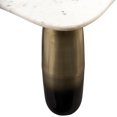 thumbnail image 4 of Sagebrook Home Marble/metal Wht/gld Table, 4 of 10