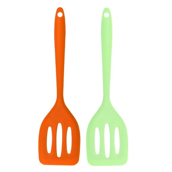 ACDANC 2Pcs Silicone Spatula,Heat Resistant Softness Spatulas for Kitchen Use,Easy Pan Stirring Silicone Utensils,Style1,8.11*2.17*0.79in