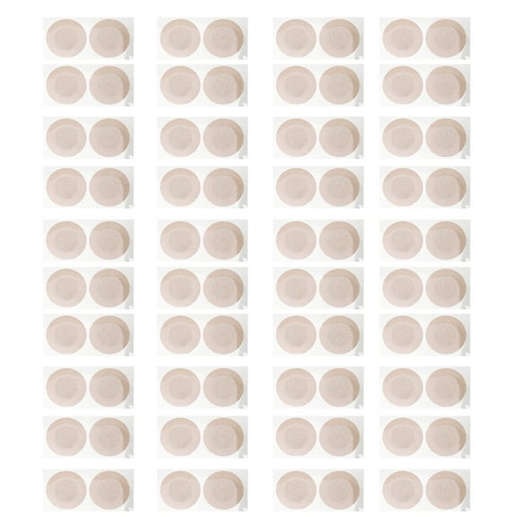 Falleo Clearance 40 Pairs Men Nipple Pasties Disposable Invisible Breast Covers Breathable Non Woven for Marathon Running Skin Tone