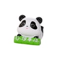 thumbnail image 4 of Figura de panda, adorno de mesa, decoración para el salpicadero del coche, escultura de animal para escritorio, mesa, centro de mesa, sala de estar, Estilo J, 4 of 8