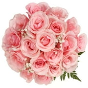 Elegant Pink Long Stemmed Roses