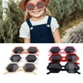 thumbnail image 4 of Polygonal Sunglasses, Block Out Strong Light Burr Free Children's Sunglasses  For Picnic, 4 of 8
