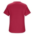 thumbnail image 4 of Womens Summer Short Sleeve Tops Crew Neck Lightweight Pullover Sweaters Loose Casual Basic T-Shirt, 4 of 9