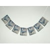 ZKGK Airplane Banner Bunting Garland Flag Sign for Home Family Party Decoration