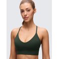 thumbnail image 3 of CRZ YOGA Butterluxe Cross Back Sports Bras For Women, 3 of 6