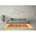 thumbnail image 3 of Ahgly Company Indoor Rectangle Oriental Brown Traditional Area Rugs, 4' x 6', 3 of 4