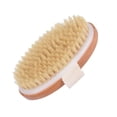 thumbnail image 2 of Cepillo corporal de cepillado en seco, cepillo exfoliante para piel seca de cerdas naturales, 2 of 5