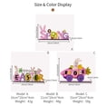 thumbnail image 3 of Easter Decorations Wooden Rejoice Bunny Sign 5.9 Inch Tabletop Display for Home, Easter Decor Painted Egg Letter Block for Pascua Accent, 3 of 7