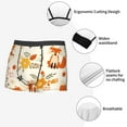 thumbnail image 6 of Disketp Flower Fox Men'S Boxer Briefs,Soft And Breathable Cotton Underwear With Comfortflex Waistband, 6 of 8