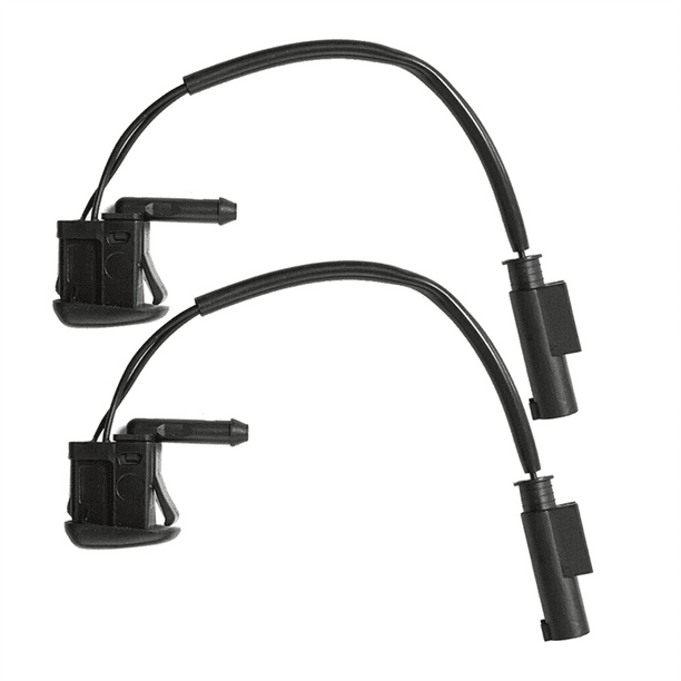 Left & Right Windshield Washer Nozzle Heated Windscreen Sprayer Jet