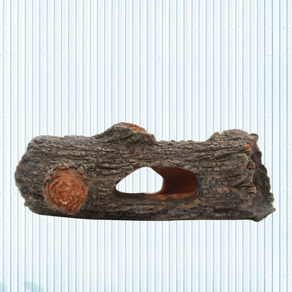 FOLOYORI 1Pack Large Tree Trunk Stump for Aquarium Fish Tank Decoration with Realistic Style