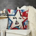 thumbnail image 2 of Beads Decor USA Flag Pillow Case for Home Sofa Couch, 2 of 5