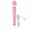 Pink, variant on Personal Wand Massager,10 Speeds Wired Powerful Vibrations Massage Stick, Handheld Electric Back Massager Wand for Deep Full Body Massage and Pain Relief, White