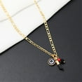 thumbnail image 3 of Black Azabache Hand Figa Charm Stainless Steel Link Chain Necklace Bracelet for Women Men 18K Gold Plated Good Luck Kabbalah Evil Eye Amulet Bracelet Protection Jewelry, 3 of 6