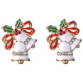 thumbnail image 2 of SDOHIG Christmas Earrings, Christmas Gifts for Women, Christmas Earrings for Women, Stud Earrings for Women, Hypoallergenic Earrings, Fashion Christmas Earrings, Christmas Ornaments, 2 of 3