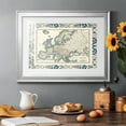 thumbnail image 5 of Bordered Map of Europe Premium Framed Print - Ready to Hang, 5 of 8