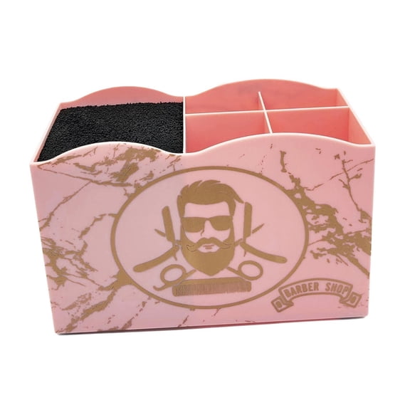 Bothyi Barber Scissors Holder Box Barber Tools Holder for Pet Groomers Hairdressers Pink