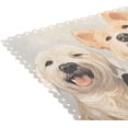 thumbnail image 5 of Ryvnso Placemats Set of 4 Cute Dog Doodle Dining Mats Heat-Resistant Non-Slip Washable Table Mat, 5 of 8