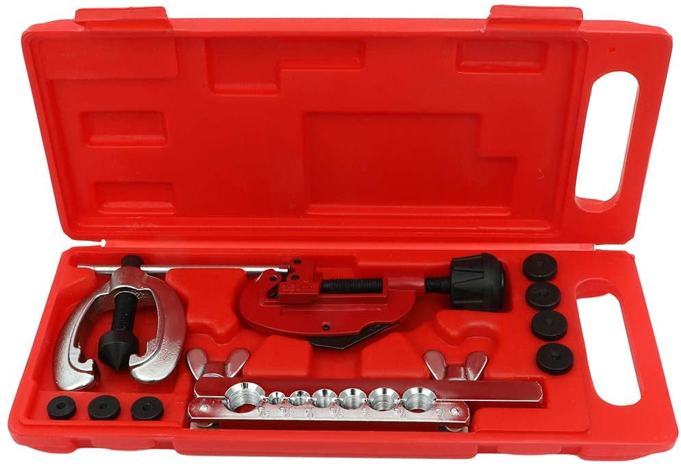 CCIYU Double Flaring Tool Kit with Brake Line Bender Flare Tool and