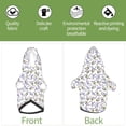 thumbnail image 6 of Cauagu Monkey Submarine Captain Pattern Winter Pet Hoodie Sweatshirts- Dog Hoodie Sweater with Leash Hole - Cute Dog Hoodie - Pet Clothes Puppy Cat Custume -X-Large, 6 of 8
