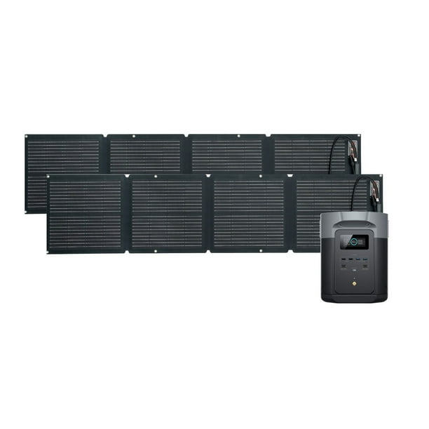 新品未使用　　DELTA 2 Max EcoFlow Battery Generator DELTA 2 Max Solar Generator, 2400W