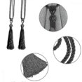 thumbnail image 3 of 2 Pcs Curtain Tiebacks Tassel Tie-backs, Handmade Curtain Holdbacks Rope Curtains Tie Handmade Curtain Holdbacks For Home Office Window PLS, 3 of 5