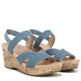 thumbnail image 2 of LifeStride Womens Danita Strappy Wedge Sandal - Medium & Wide Width, 2 of 7