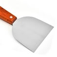 thumbnail image 2 of unbranded 1Ud Para Pancakes Plata Con Mango De Madera Ideal Para Levantar Pizza Y Pasteles, 2 of 8
