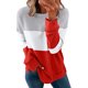 thumbnail image 2 of ICHUANYI Clearance Women's Round Neck Fashion Casual Long Sleeve Print Sweatshirt Tops Blouse(Orange, L) ICHUANYI WER2023081204660, 2 of 4