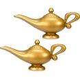 thumbnail image 1 of 2 Piezas Magic Genie Craft Halloween Gold Genie Accesorios de Disfraces para Fiesta de Halloween,11 Feliz Sencillez, 1 of 5