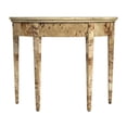 thumbnail image 3 of Butler Specialty Company Hampton Burl Demilune 36" Console Table - Light Brown, 3 of 7